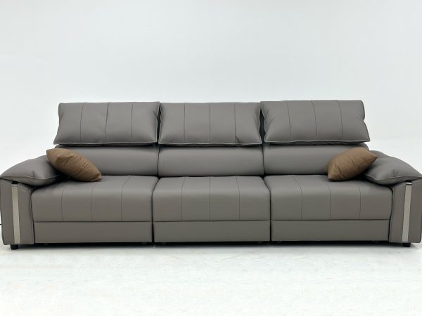Leather Chaise Lounge Sofa Fully Automatic Perfect for Reading & Relaxing - Image 3