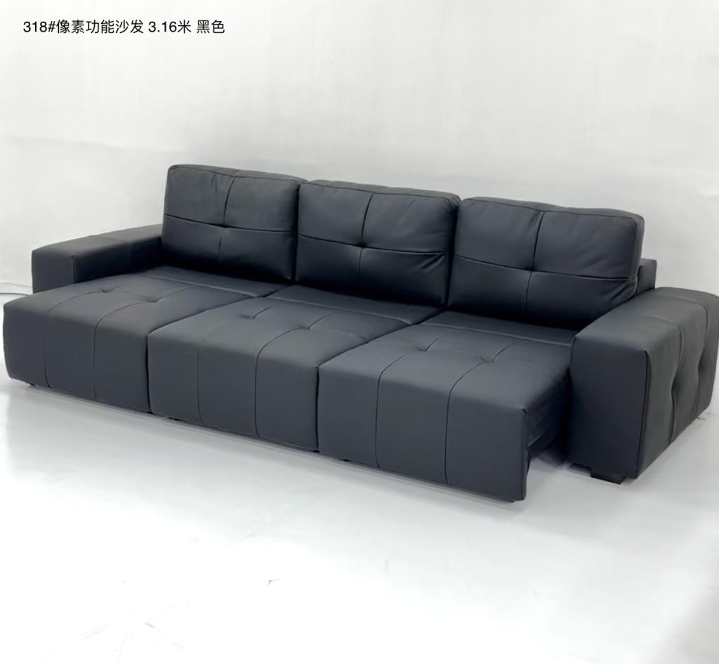 Leather Sofa Multifunctional Electric Sofa maximizes the Living Room Space