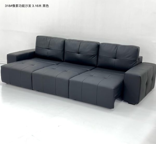 Leather Sofa Multifunctional Electric Sofa maximizes the Living Room Space