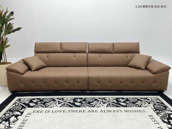 Genuine Leather Sofa Set Handcrafted for Ultimate Comfort & Durability - Image 2