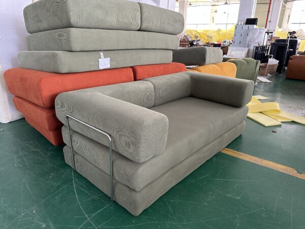 Factory Price Modern Minimalist Free Combination Compression Modular Sectional Sofa Upholstered Sleeper Sofa Couch