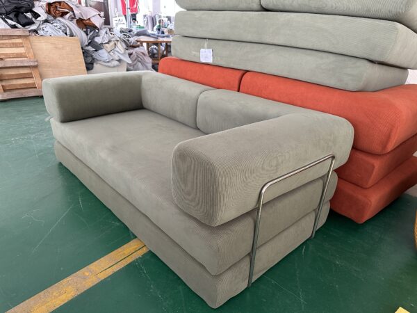 Factory Price Modern Minimalist Free Combination Compression Modular Sectional Sofa Upholstered Sleeper Sofa Couch - Image 3
