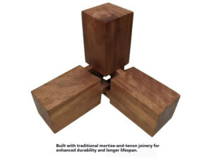 Mortise and tenon solid wood sofa structure