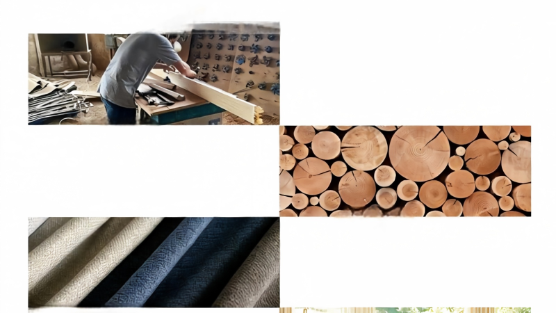high quality raw materials for custom oak frame armchair and upholstered furniture manufacturing