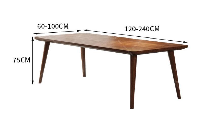 Schreibtisch aus Massivholz nach Maß für das Homeoffice Schreibtisch aus Massivholz nach Maß mit langer Tischplatte für Homeoffice und Arbeitszimmer